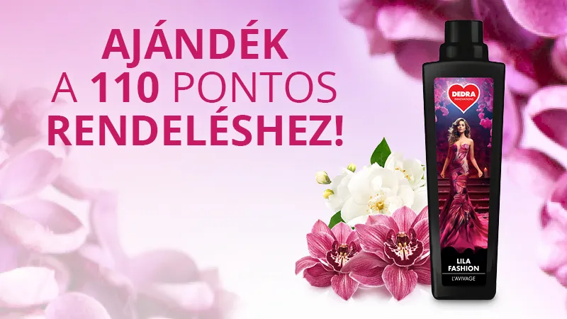 Ajándék minden 110 pontos rendeléshez